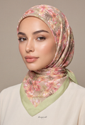 TSE Mod Japanese Cotton Voile Square In Perru