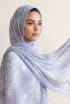Fall In Love Wide Ultra Fine Pleated Shawl Ironless · in Mary