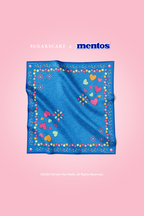 YES DEFECT - Sugarscarf X Mentos Japanese Cotton Voile In Bold n Fun