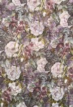 TSE BloomInvitation Japanese Cotton Voile Square - Tivoli
