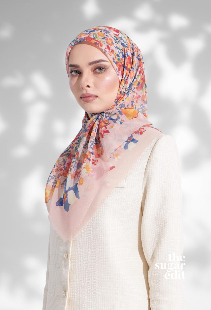 YES DEFECT - THESUGAREDIT Bella Blooming JapanCottonVoile In  ( ALICE )