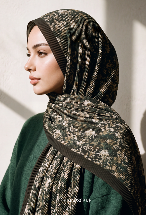 Fall In Love Wide Ultra Fine Pleated Shawl Ironless · in 1957
