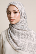 TSE BloomInvitation Japanese Cotton Voile Square - Canberra