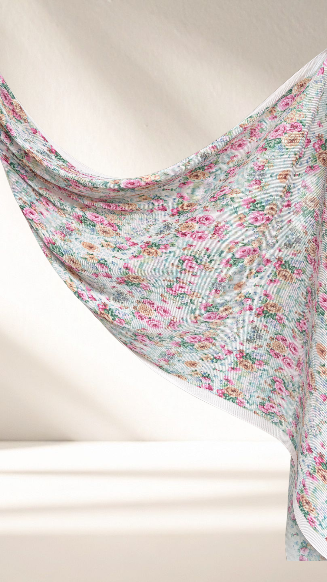 Fall In Love Wide Ultra Fine Pleated Shawl Ironless · in Belissa
