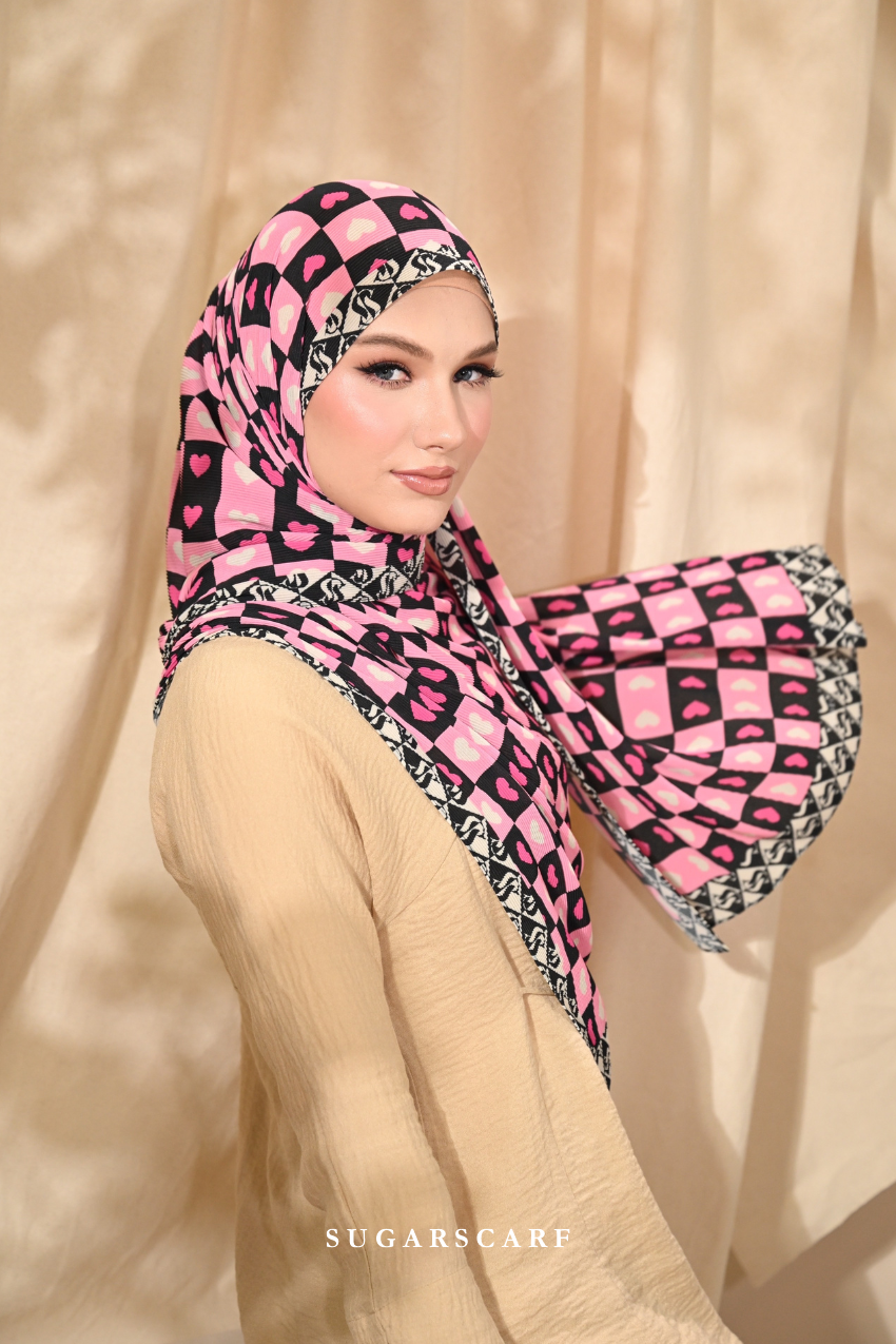 ( Full Wide Pleats Shawl ) Kindness ( GRATITUDE )