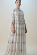 Inara Crystal Beads Drape In Off-White