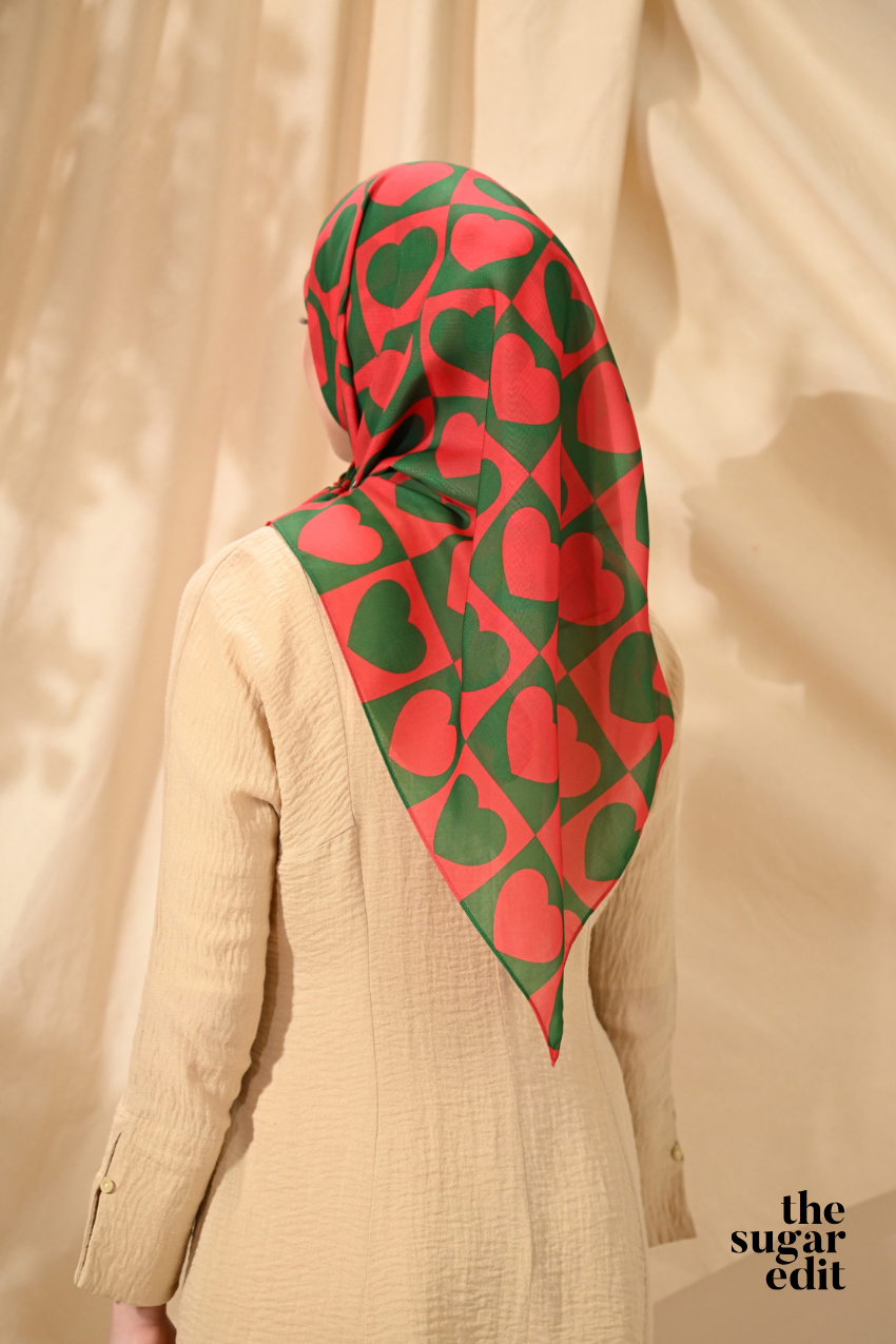 YES DEFECT - THESUGAREDIT Heart Edit Vol 1 French Silk Cotton Bawal ( WISH 🍉 )