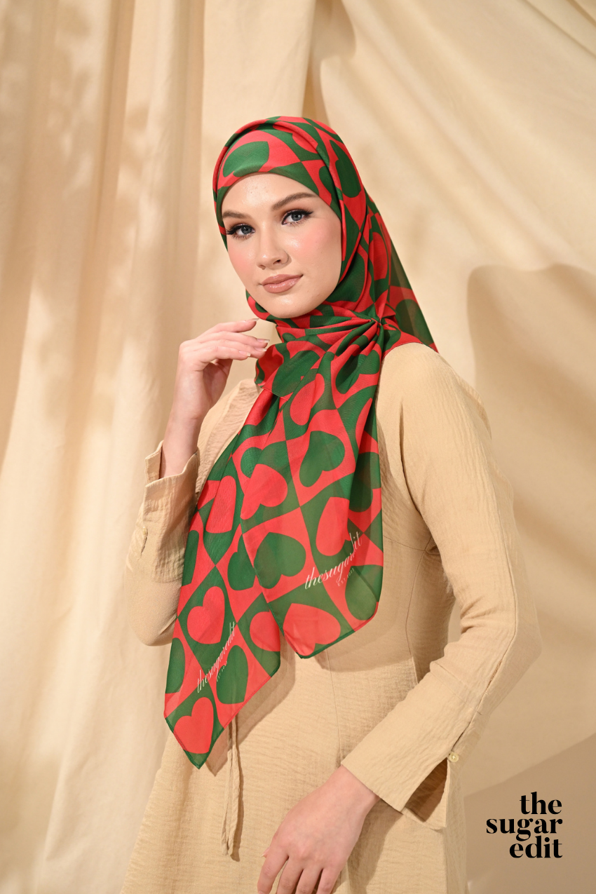 YES DEFECT - THESUGAREDIT Heart Edit Vol 1 French Silk Cotton Bawal ( WISH 🍉 )