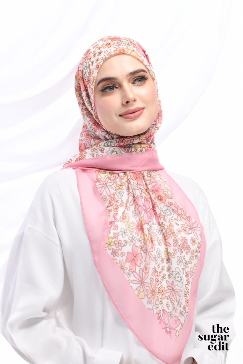 YES THESUGAREDIT Blooming Edit Vol 1 French Cotton Bawal ( Noour )