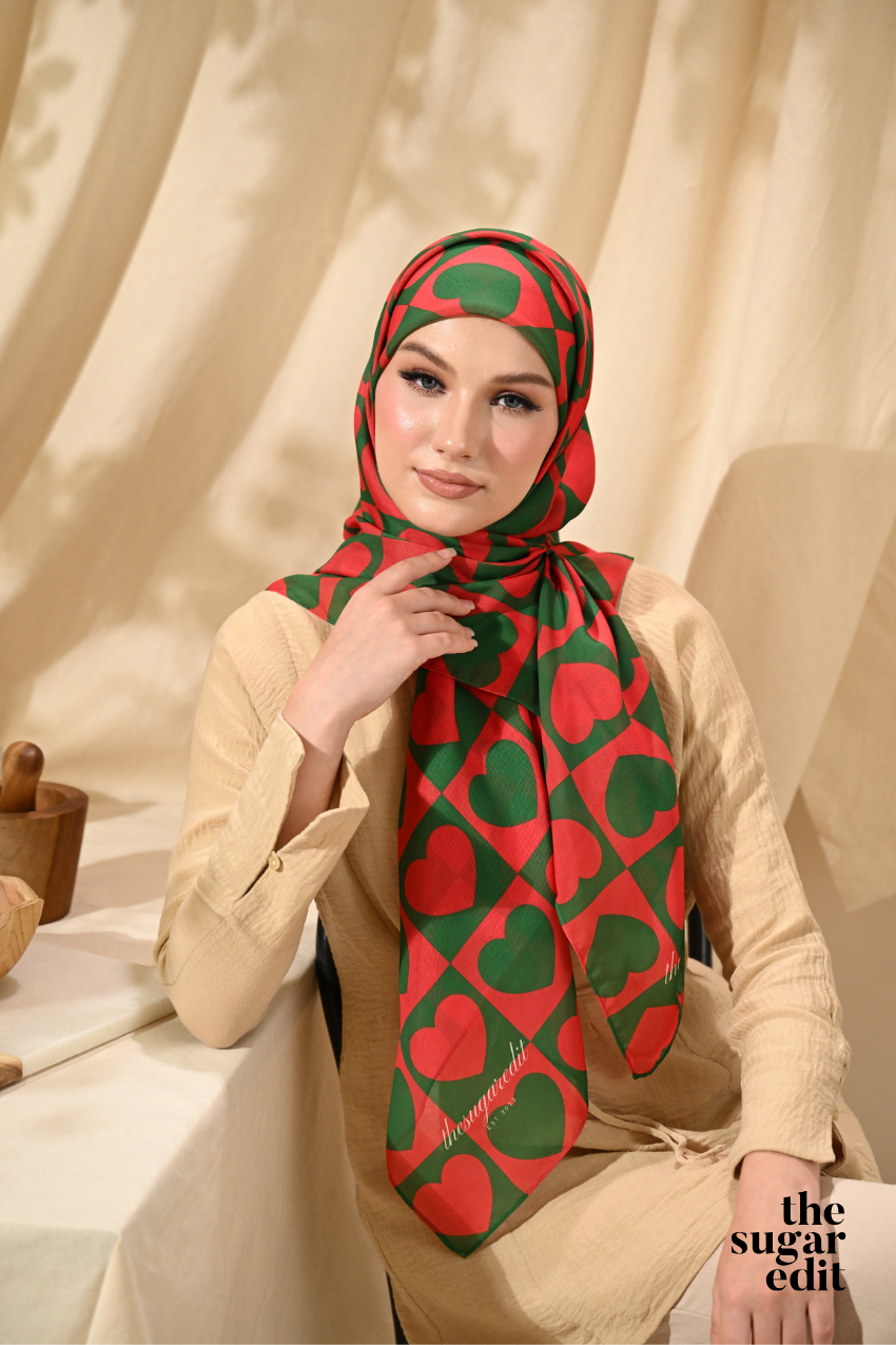 YES DEFECT - THESUGAREDIT Heart Edit Vol 1 French Silk Cotton Bawal ( WISH 🍉 )