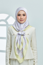 YES DEFECT - ( Square ) AS-IS Girl Boss Mixed Satin Silk Scarf ( Learning )