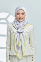 YES DEFECT - ( Square ) AS-IS Girl Boss Mixed Satin Silk Scarf ( Learning )