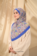 ( Full Wide Pleats Shawl ) Eid Flower Power ( FASHIONISTA )
