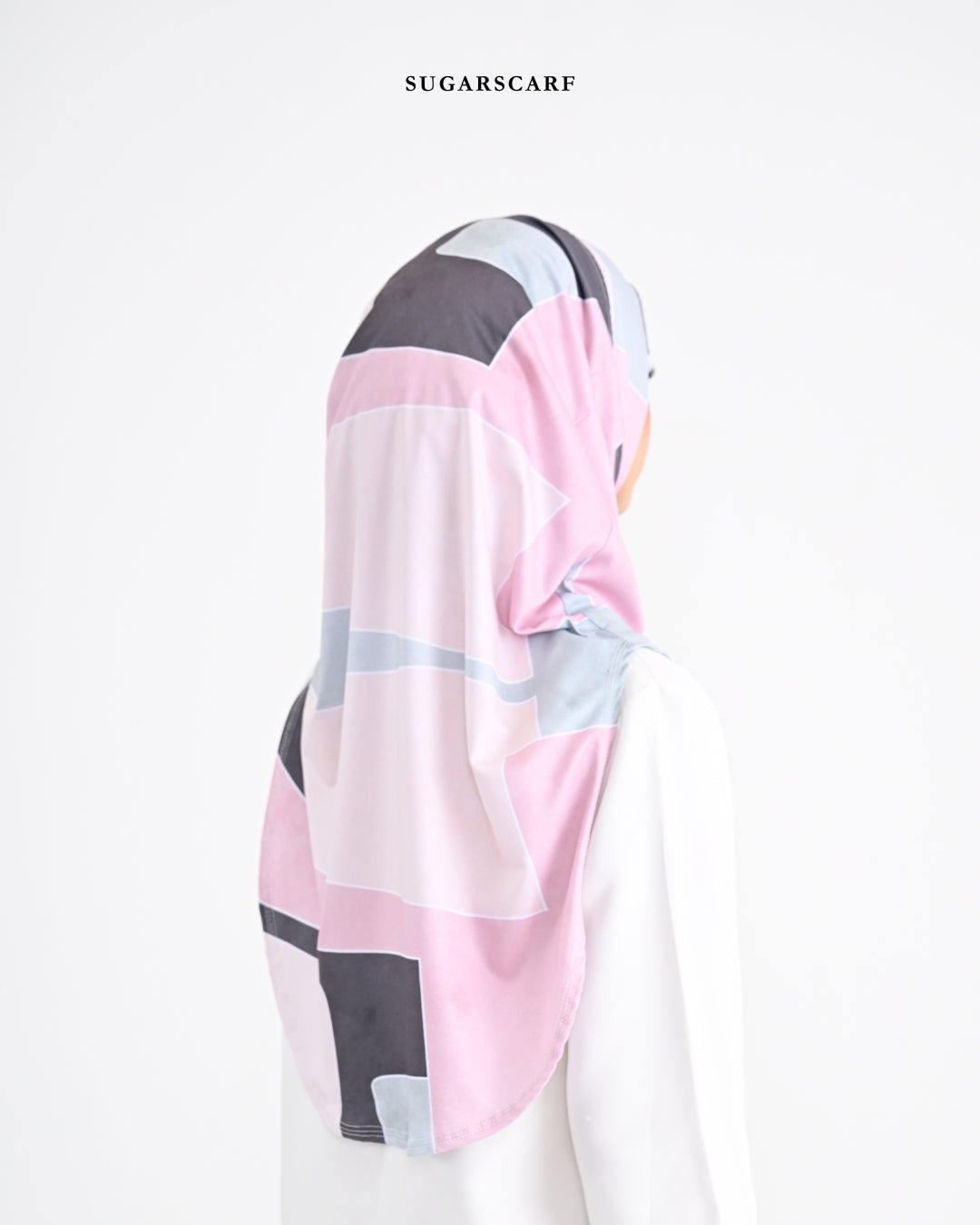 YES DEFECT - She is In the Bloom Iris Slip On Hijab (Olivia)