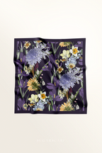 YES ( Square ) Blooming Matte Satin Silk Square ( MOTIVATED )