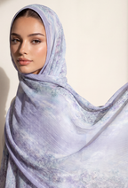 Fall In Love Wide Ultra Fine Pleated Shawl Ironless · in Mary