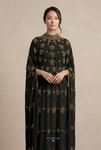 Inara Crystal Beads Drape In Midnight Gold ( Available on 15th)