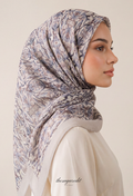TSE BloomInvitation Japanese Cotton Voile Square - Yuna