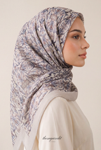 TSE BloomInvitation Japanese Cotton Voile Square - Yuna