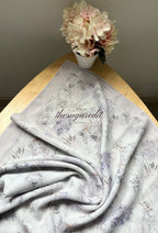 TSE BloomInvitation Japanese Cotton Voile Square - Camille