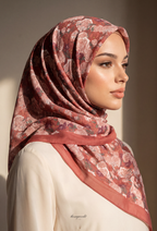 TSE Mod Japanese Cotton Voile Square In Bushra