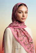 TSE BloomInvitation Japanese Cotton Voile Square - Anisa