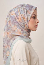 TSE BloomInvitation Japanese Cotton Voile Square -  ConventGarden