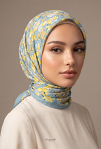 TSE Mod Japanese Cotton Voile Square In Elode
