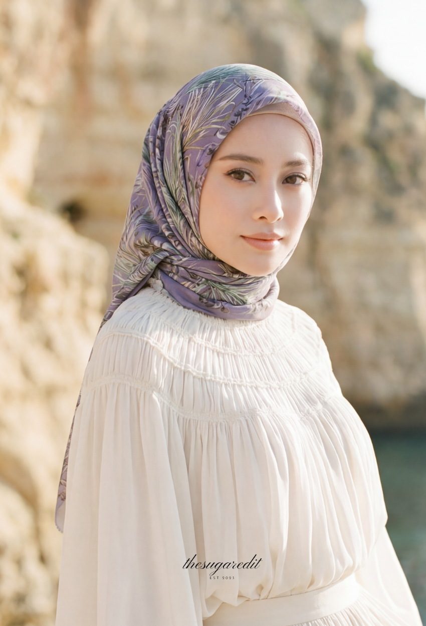 TSE BloomInvitation Japanese Cotton Voile Square Lona