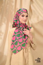 YES DEFECT - THESUGAREDIT Heart Edit Vol 1 French Silk Cotton Bawal ( CRUSH )