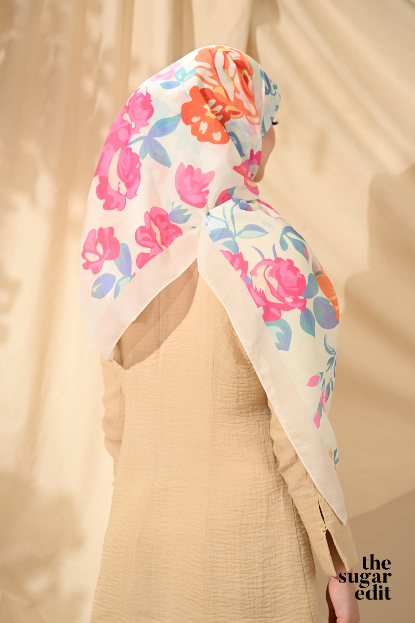 THESUGAREDIT Jasmine Collection French Cotton Bawal ( MAGICAL)