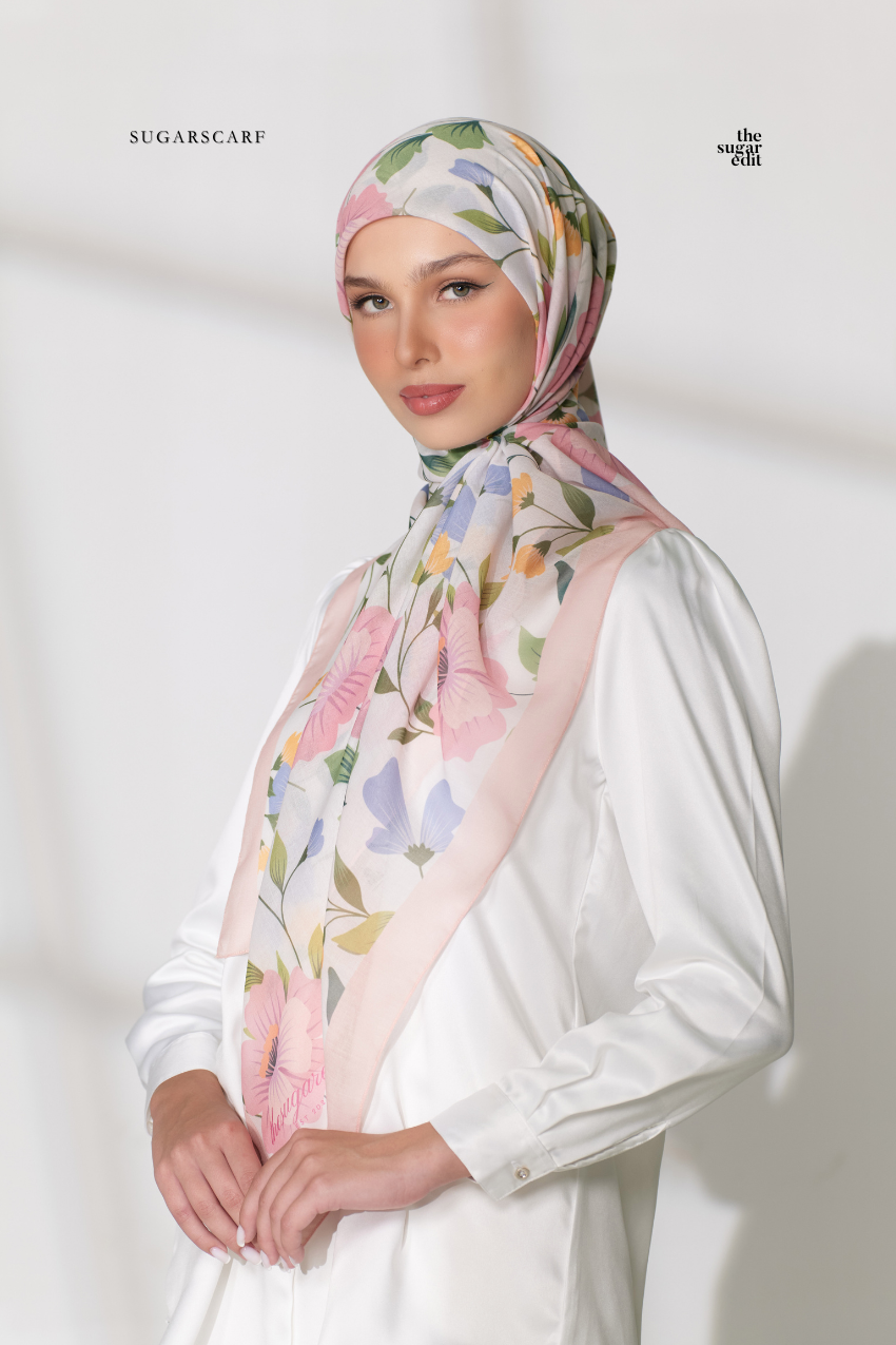 New Beginning Cotton Premium Bawal In (SecretGarden) - Preorder