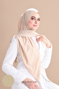 Claudia Triangle Style (Semi Instant Hijab) (Caramel)