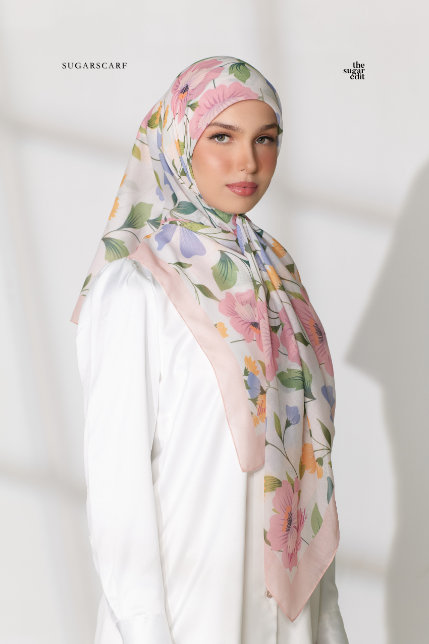 New Beginning Cotton Premium Bawal In (SecretGarden) - Preorder