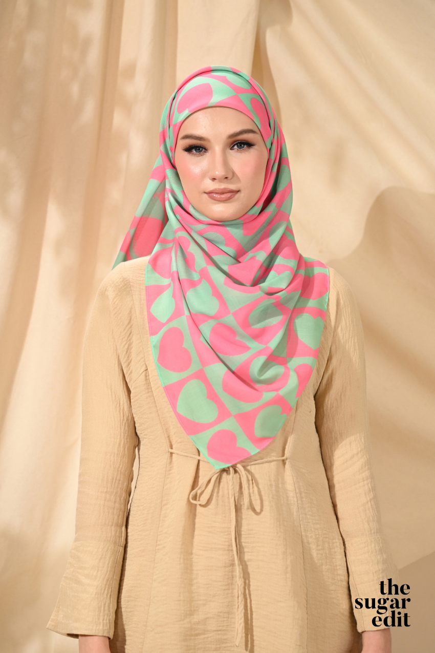 YES DEFECT - THESUGAREDIT Heart Edit Vol 1 French Silk Cotton Bawal ( MY DARLING )