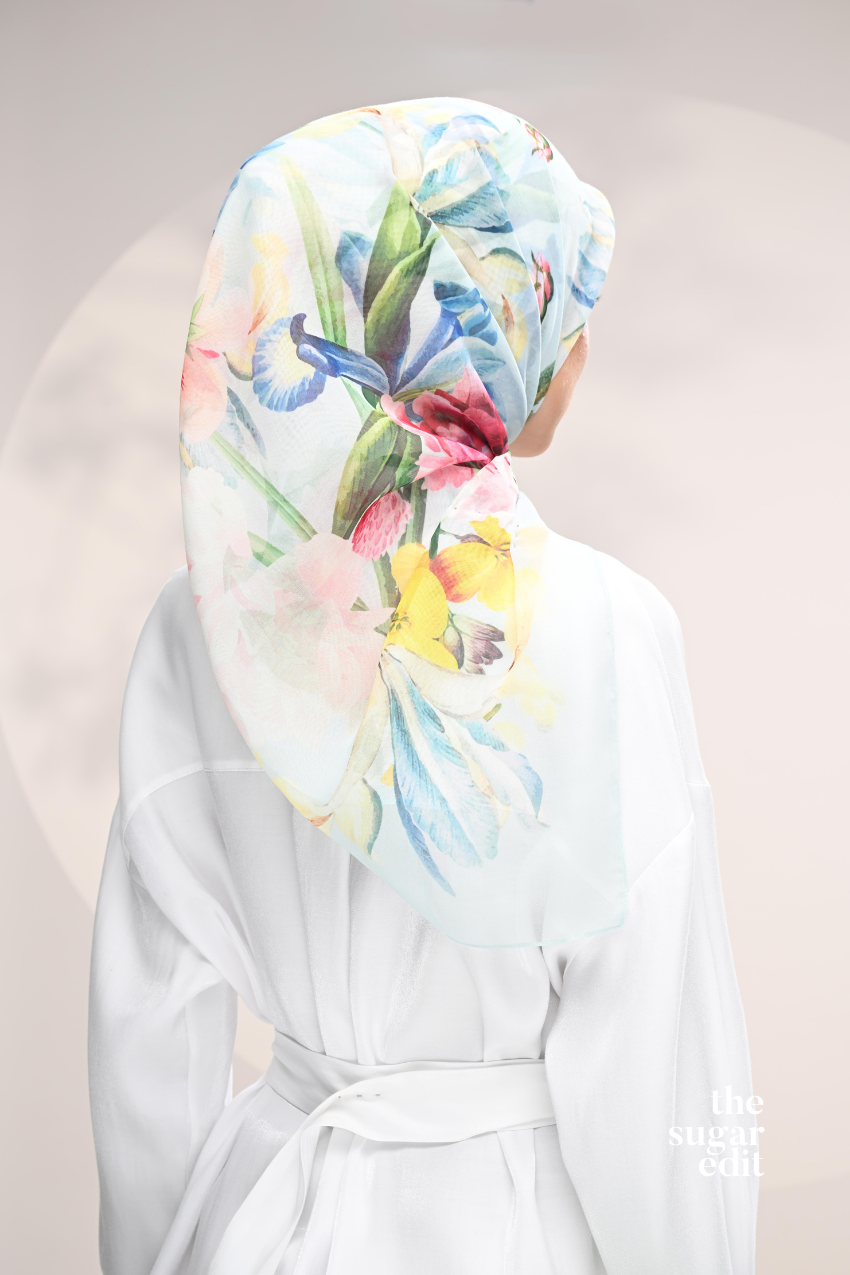 THESUGAREDIT Blooming Japanese Cotton Voile In (Crush)