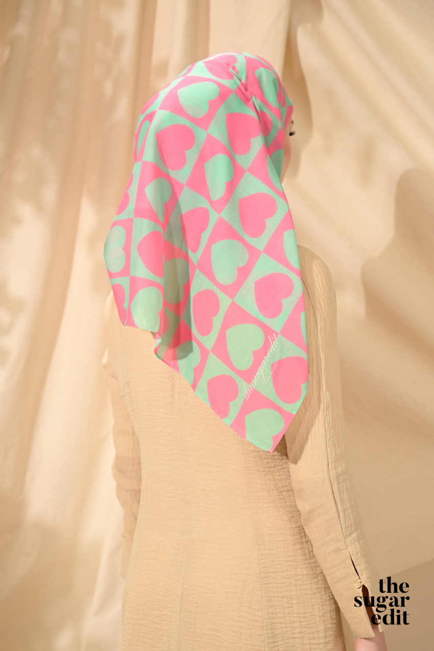 YES DEFECT - THESUGAREDIT Heart Edit Vol 1 French Silk Cotton Bawal ( MY DARLING )