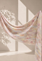 Fall In Love Wide Ultra Fine Pleated Shawl Ironless · in GardeniaPL