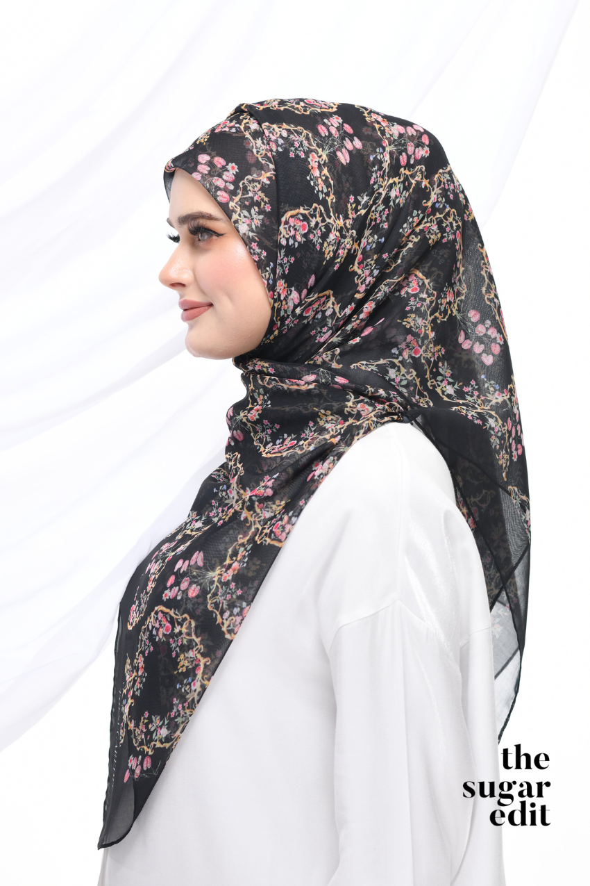 YES THESUGAREDIT Summer-Fleur Series Premium Japanese Voile ( Rose )