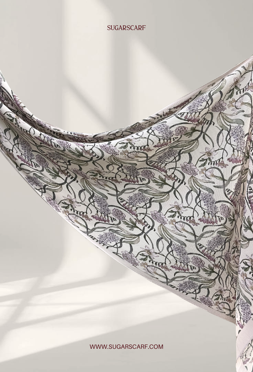 Fall In Love Wide Ultra Fine Pleated Shawl Ironless · in Lanora