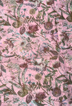 TSE BloomInvitation Japanese Cotton Voile Square - Birmingham