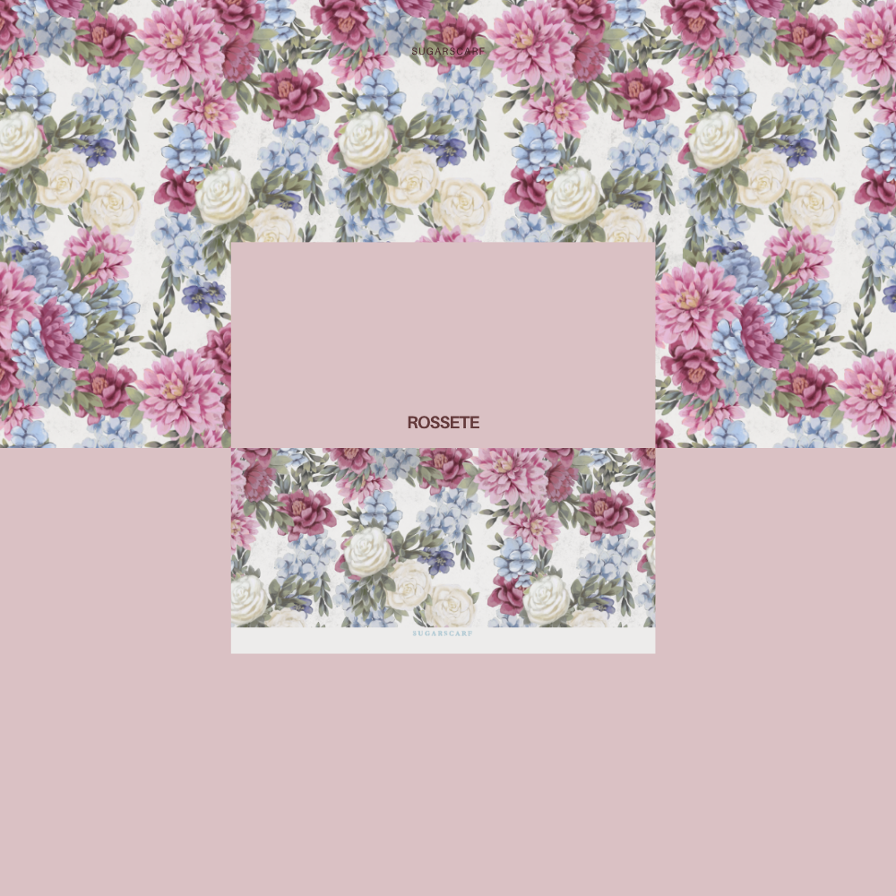 FallInLove Scarves Mixed Satin Square in Poppi