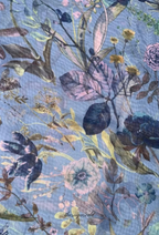 TSE BloomInvitation Japanese Cotton Voile Square - Brazil