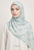 TSE BloomInvitation Japanese Cotton Voile Square - Margo