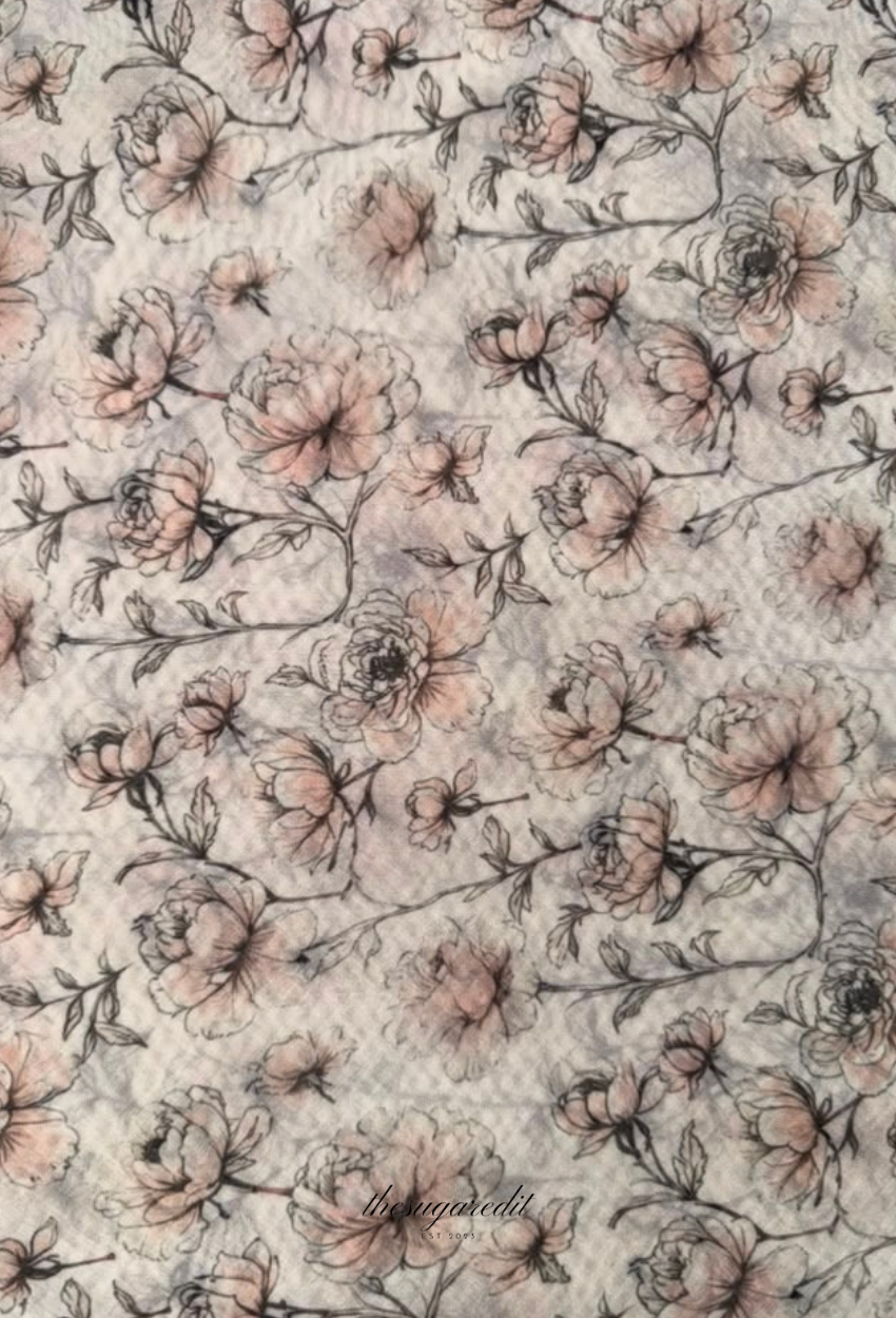 TSE BloomInvitation Japanese Cotton Voile Square - Spain