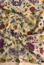 TSE BloomInvitation Japanese Cotton Voile Square - ⁠Notting Hill