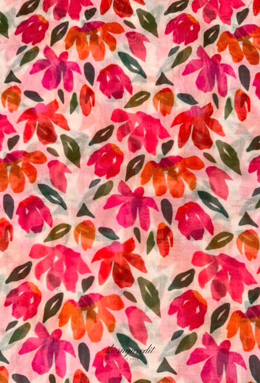 TSE BloomInvitation Japanese Cotton Voile Square - Germany