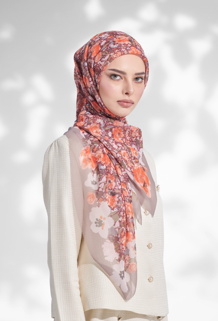 YES DEFECT - THESUGAREDIT Bella Blooming JapanCottonVoile In ( MIDNIGHT SUMMER )