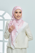 YES DEFECT - ( Square ) AS-IS Girl Boss Mixed Satin Silk Scarf ( Charisma )