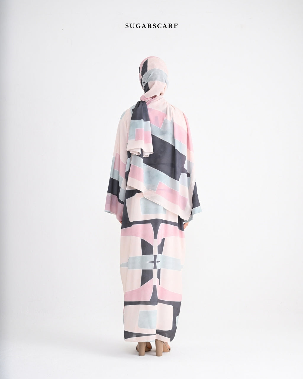 She is In Bloom Abaya Outer in Olivia